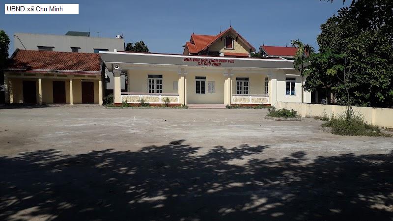 UBND xã Chu Minh