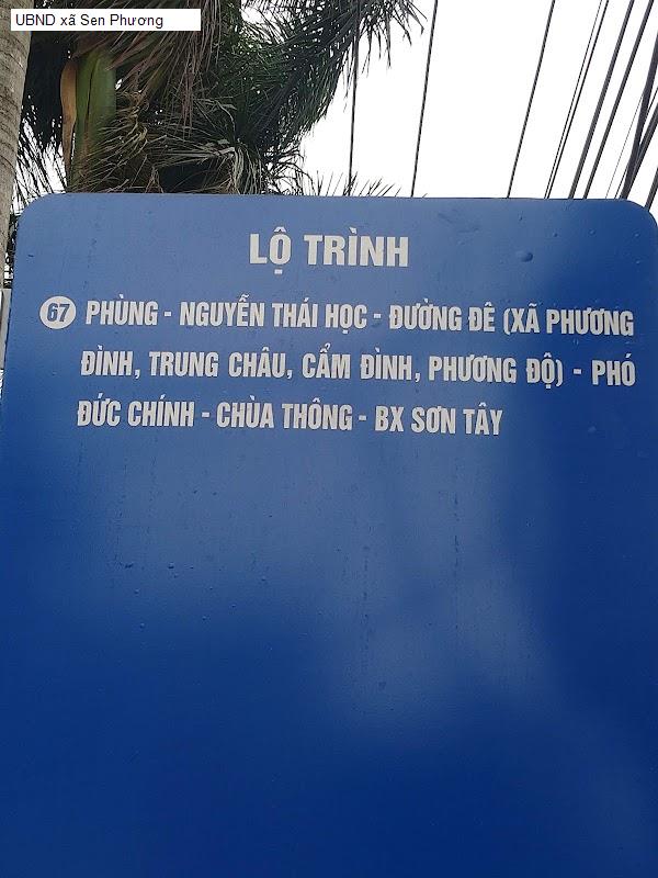 UBND xã Sen Phương