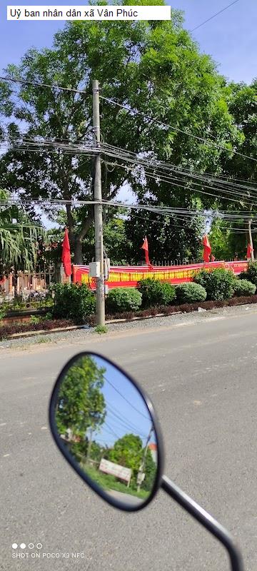 Uỷ ban nhân dân xã Vân Phúc