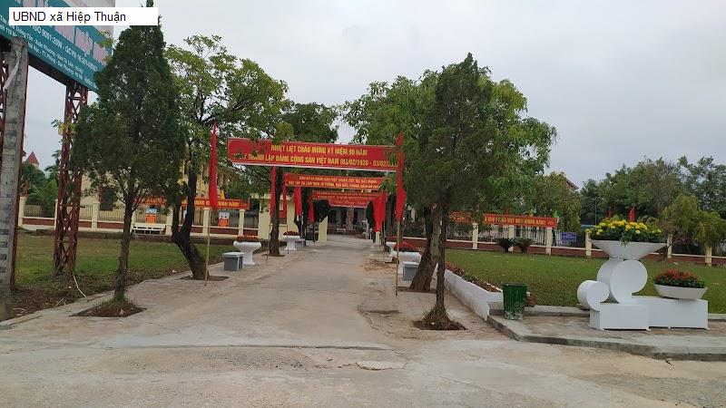 UBND xã Hiệp Thuận