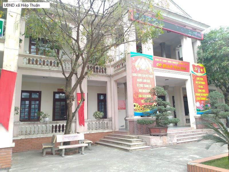 UBND xã Hiệp Thuận