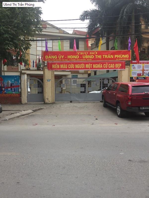 Ubnd Thị Trấn Phùng