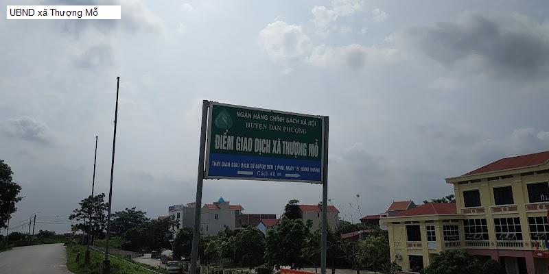 UBND xã Thượng Mỗ
