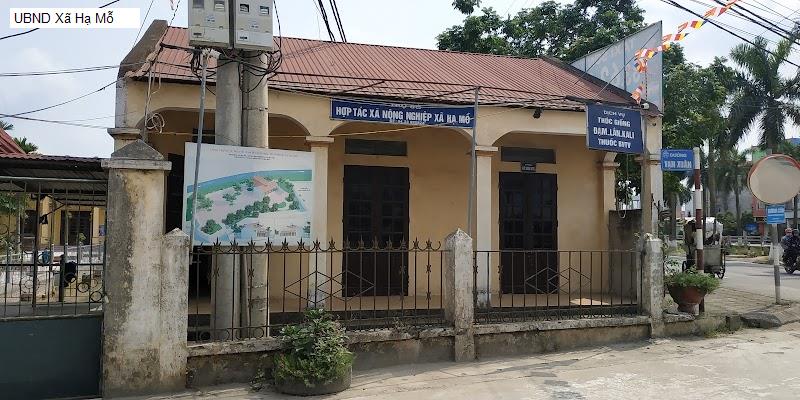 UBND Xã Hạ Mỗ