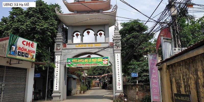 UBND Xã Hạ Mỗ