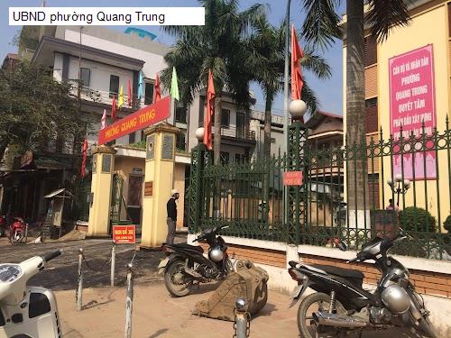 UBND phường Quang Trung