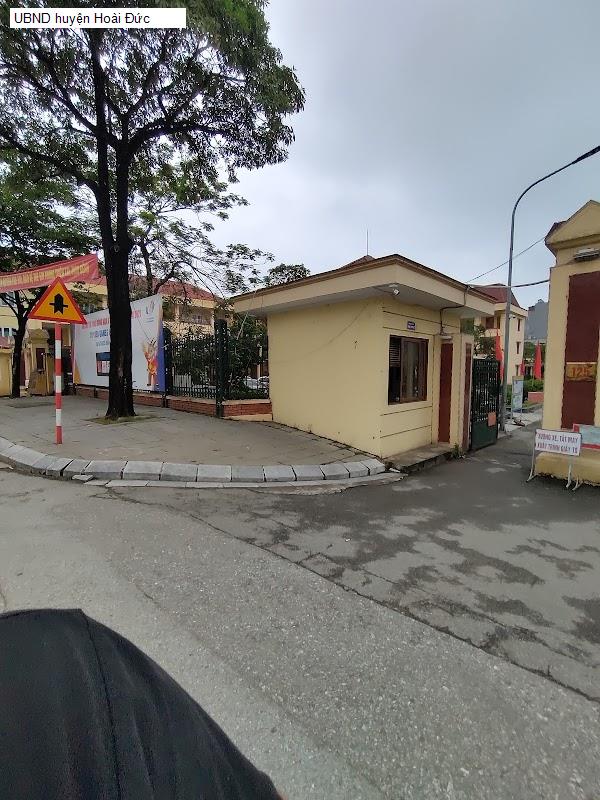 UBND huyện Hoài Đức