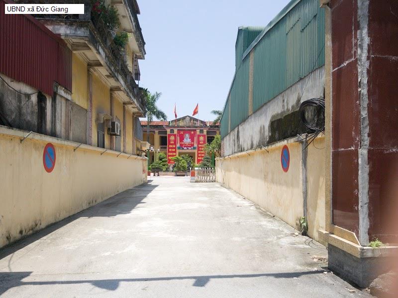 UBND xã Đức Giang