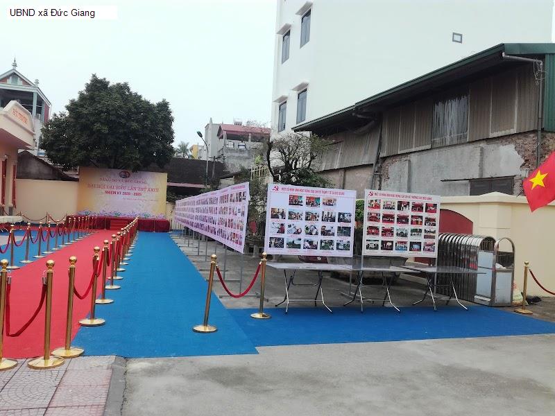 UBND xã Đức Giang