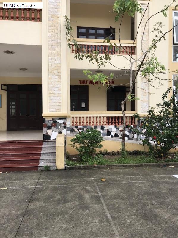 UBND xã Yên Sở