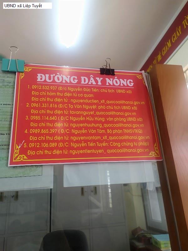 UBND xã Liệp Tuyết