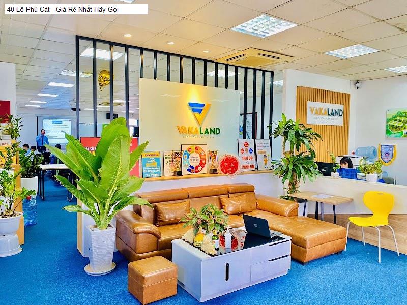 40 Lô Phú Cát - Giá Rẻ Nhất Hãy Gọi