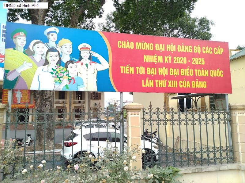 UBND xã Bình Phú