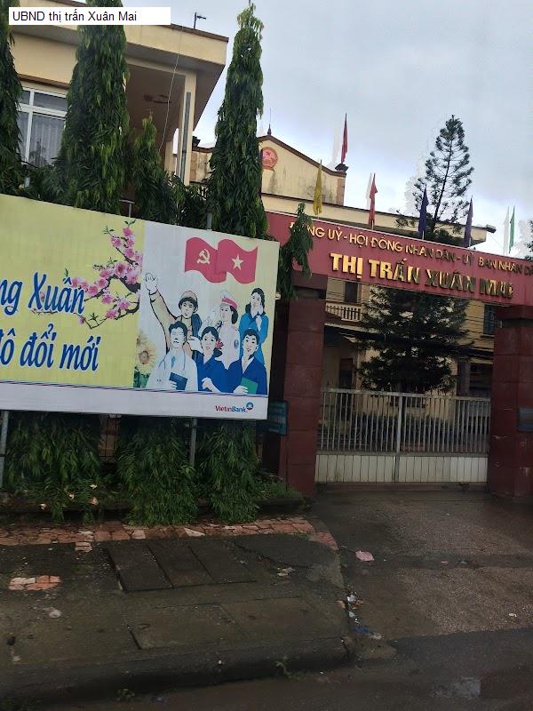 UBND thị trấn Xuân Mai