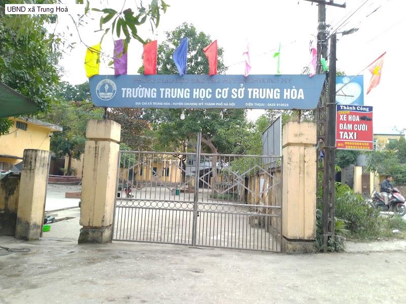 UBND xã Trung Hoà