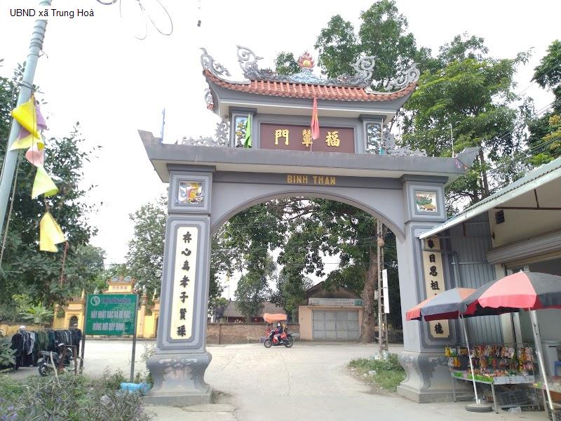 UBND xã Trung Hoà