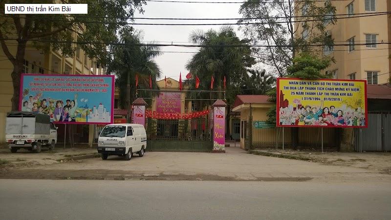 UBND thị trấn Kim Bài