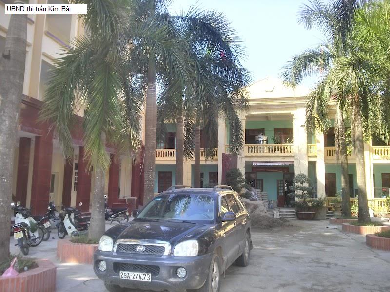 UBND thị trấn Kim Bài