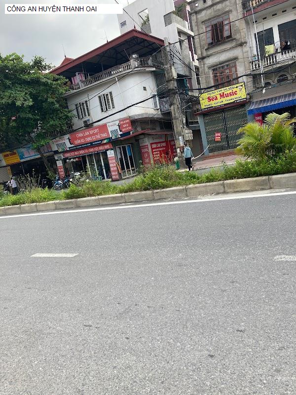 CÔNG AN HUYỆN THANH OAI
