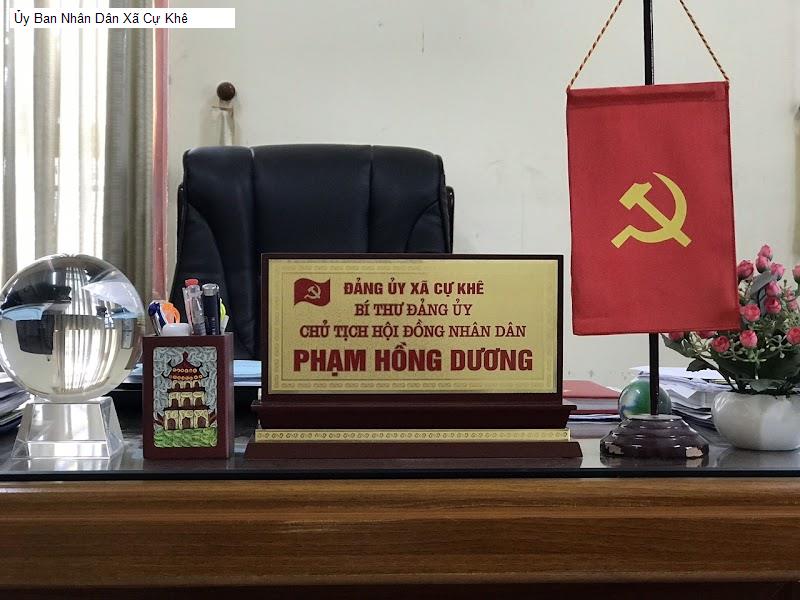Ủy Ban Nhân Dân Xã Cự Khê
