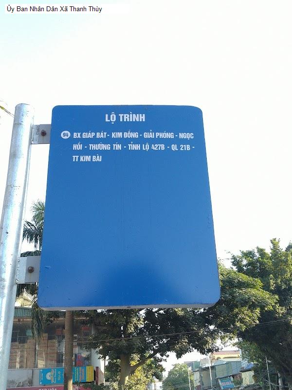 Ủy Ban Nhân Dân Xã Thanh Thùy