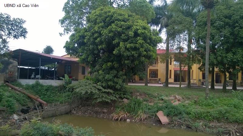 UBND xã Cao Viên