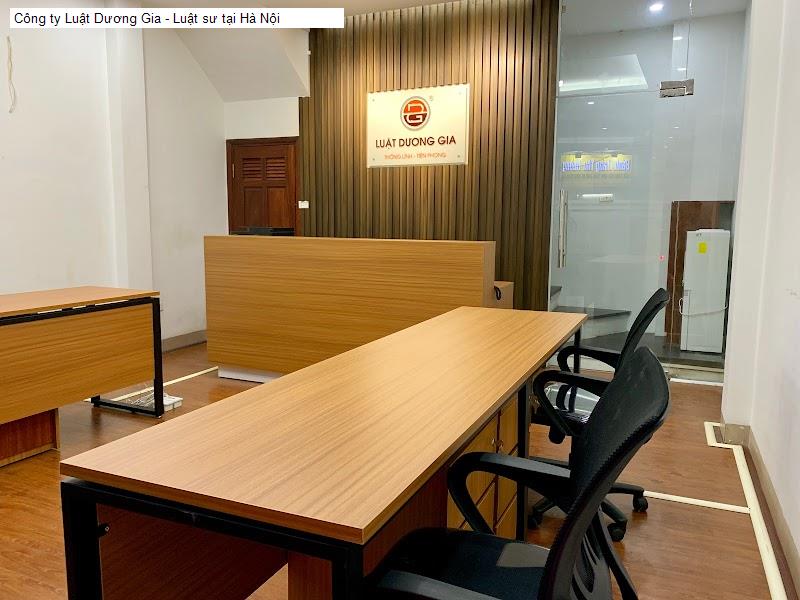 Công ty Luật Dương Gia - Luật sư tại Hà Nội