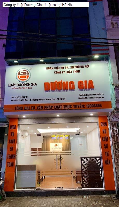 Công ty Luật Dương Gia - Luật sư tại Hà Nội