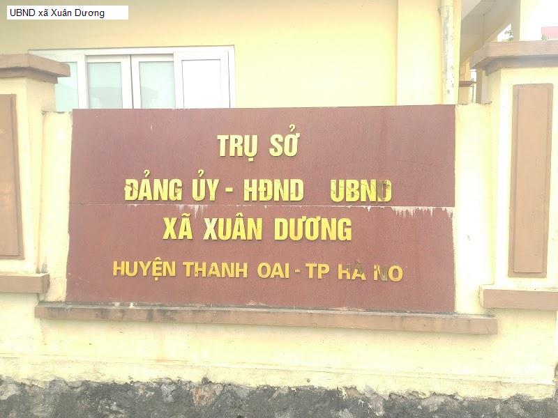 UBND xã Xuân Dương
