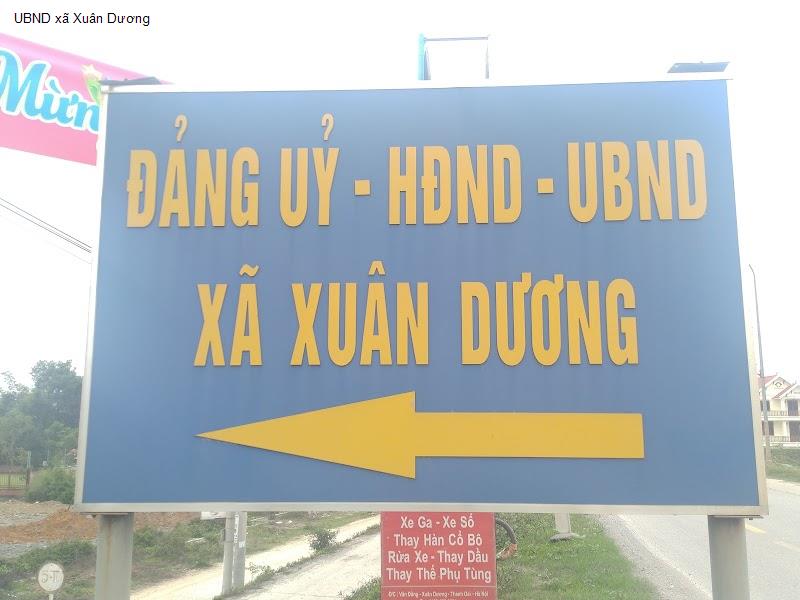 UBND xã Xuân Dương