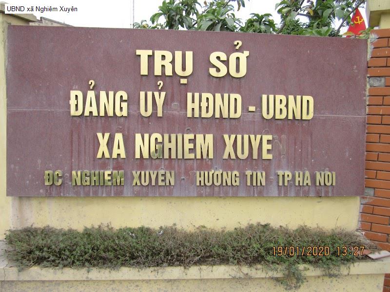 UBND xã Nghiêm Xuyên