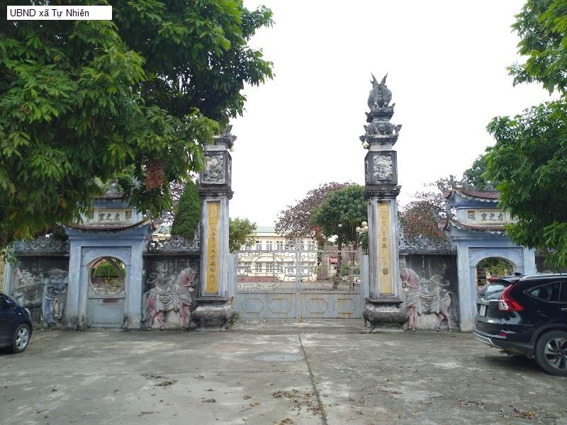 UBND xã Tự Nhiên
