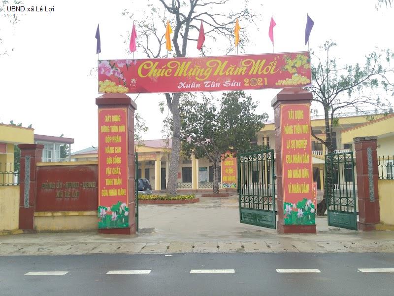 UBND xã Lê Lợi