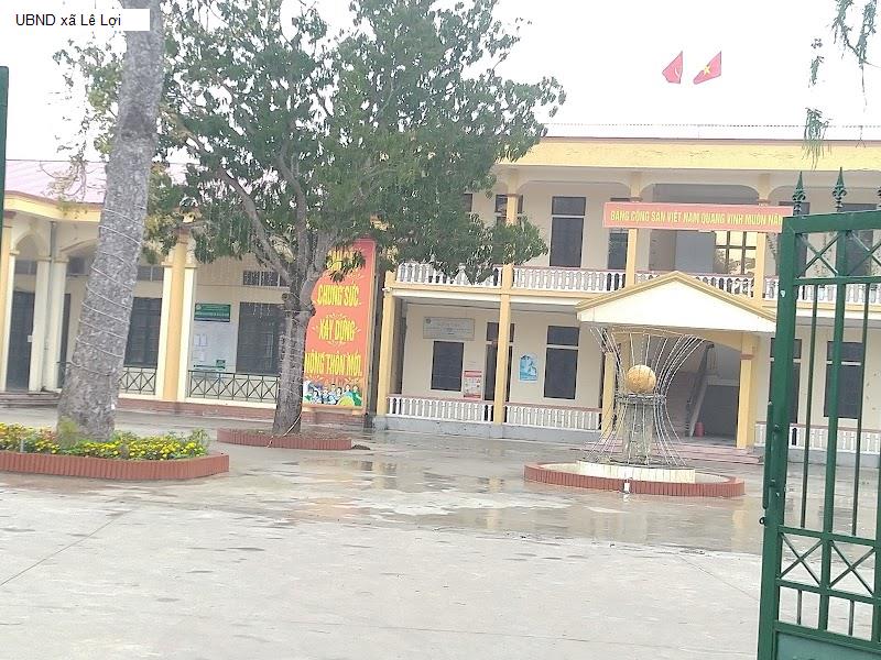 UBND xã Lê Lợi