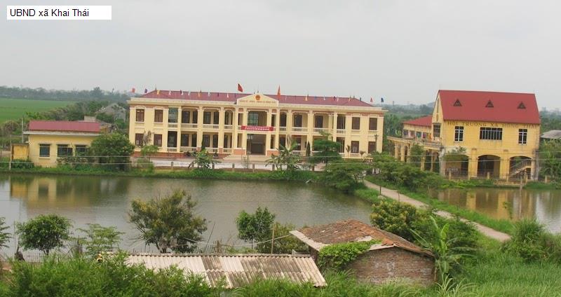 UBND xã Khai Thái