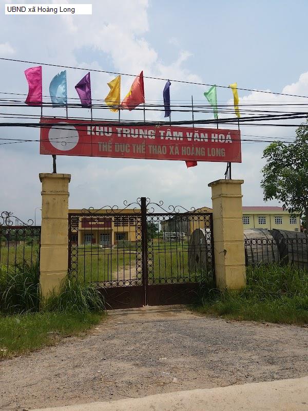 UBND xã Hoàng Long