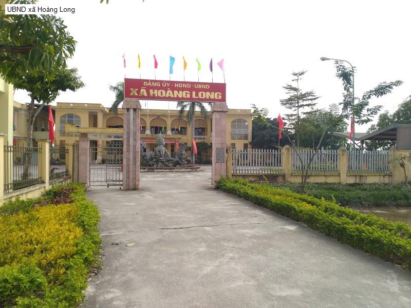 UBND xã Hoàng Long