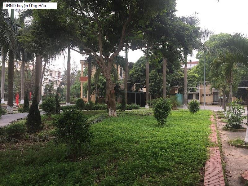 UBND huyện Ứng Hòa