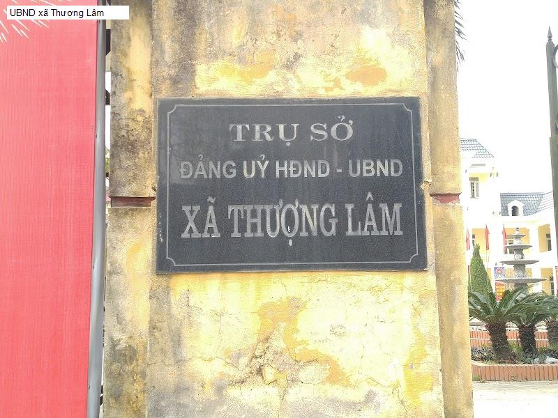 UBND xã Thượng Lâm