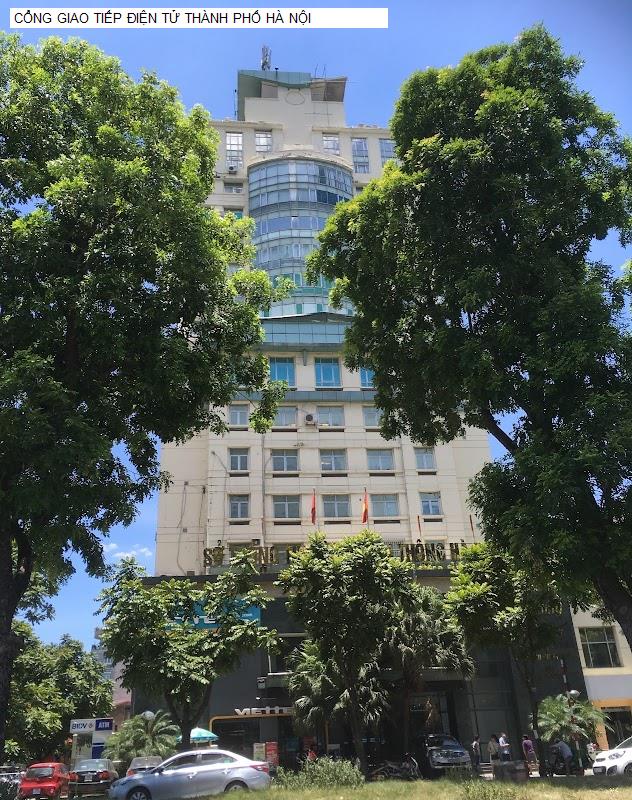CỔNG GIAO TIẾP ĐIỆN TỬ THÀNH PHỐ HÀ NỘI