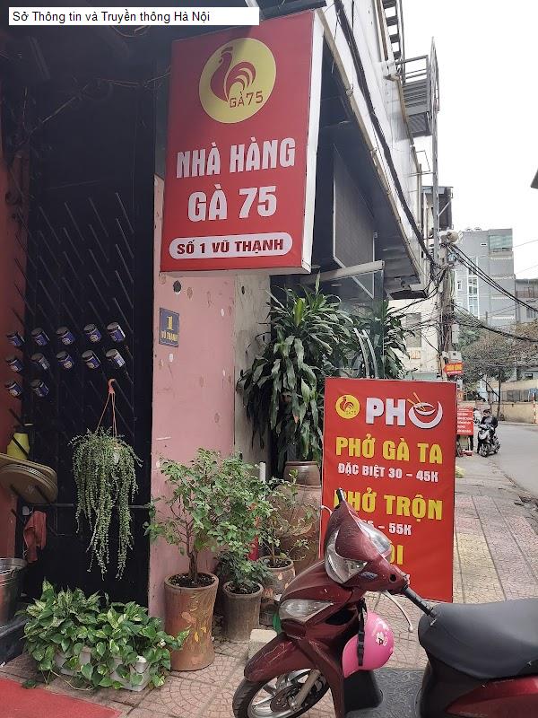 Sở Thông tin và Truyền thông Hà Nội