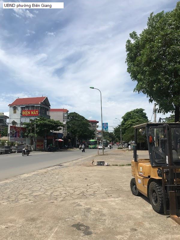 UBND phường Biên Giang