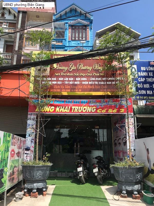 UBND phường Biên Giang