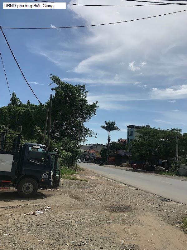 UBND phường Biên Giang