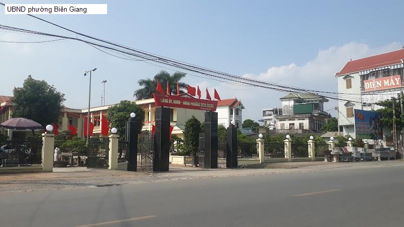 UBND phường Biên Giang