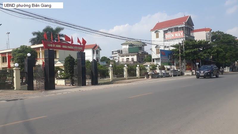 UBND phường Biên Giang