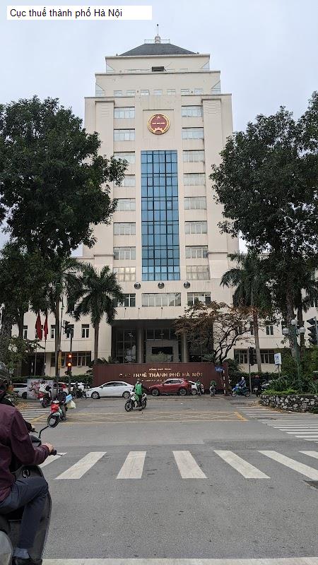 Cục thuế thành phố Hà Nội