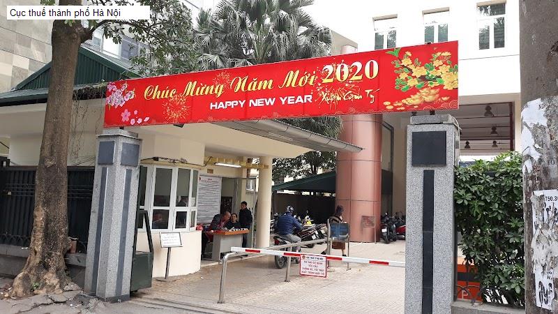 Cục thuế thành phố Hà Nội