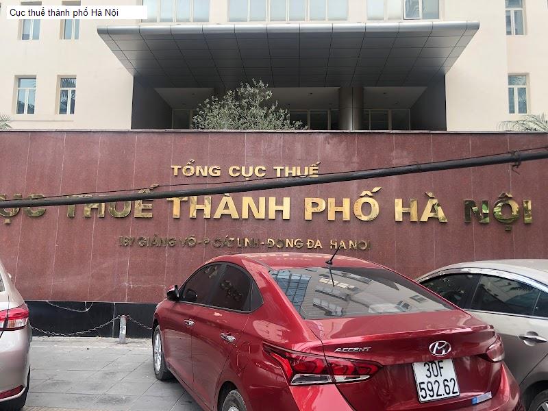 Cục thuế thành phố Hà Nội