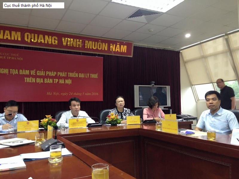 Cục thuế thành phố Hà Nội